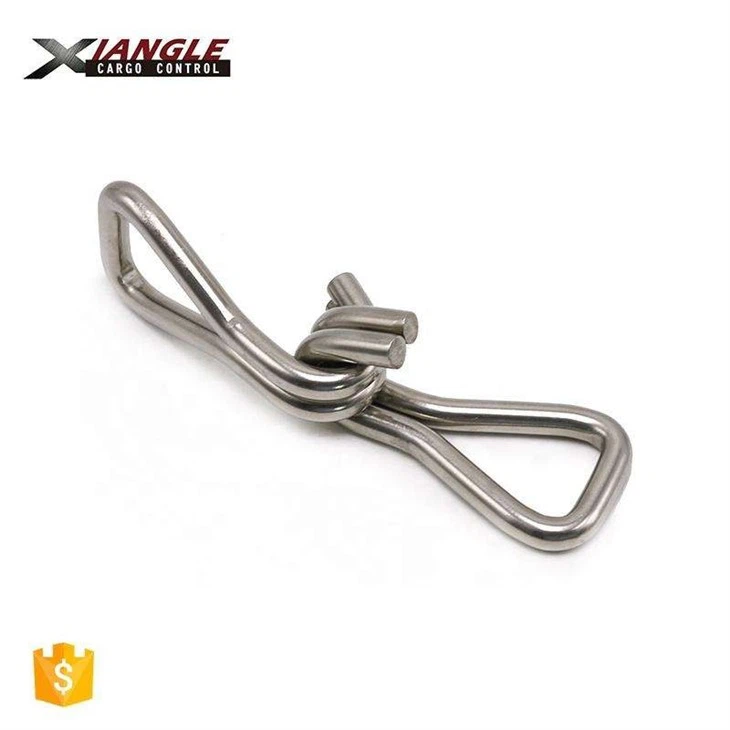 27mm 304 Stainless Steel Metal Double J Hook For Ratchet Lashing