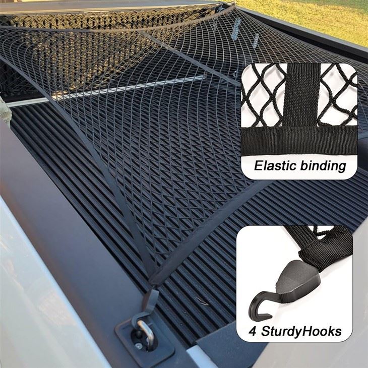 Single Layer Cargo Net For Pickup Car Truck