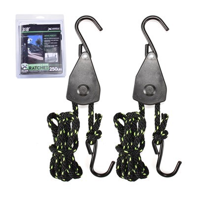 2pk سایڈست 3/8 انچ رسی لائٹ شافٹ ہینگر پٹا سیٹ